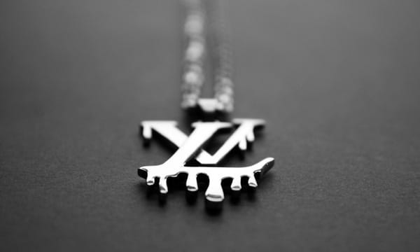 Lasse R. Jensen "Louis Vuitton Must Die" Necklace