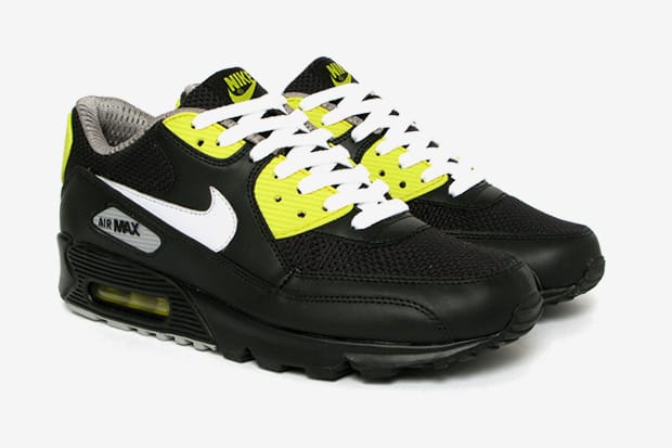 Nike Sportswear Air Max 90 Premium "Black/Vibrant Yellow"