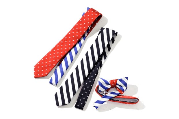 PEGLEG NYC x United Arrows & Sons Ties and Bowties