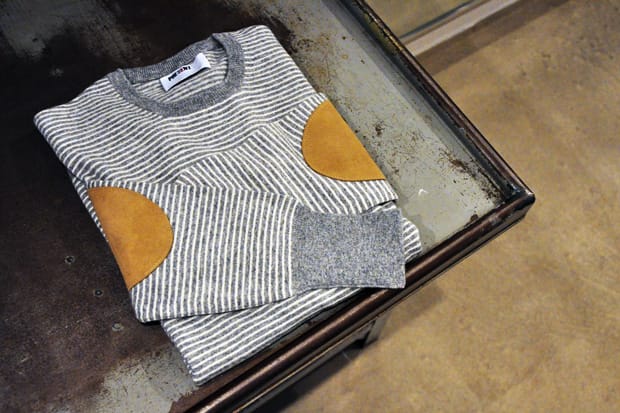 PRESENT Elbow Patch Lambswool Knit