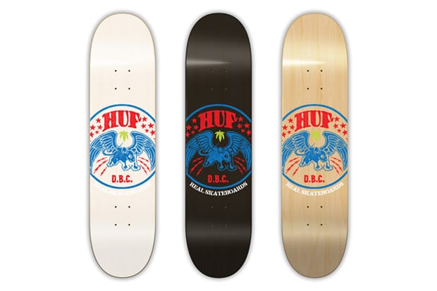 Real Skateboards x HUF Limited Edition Decks