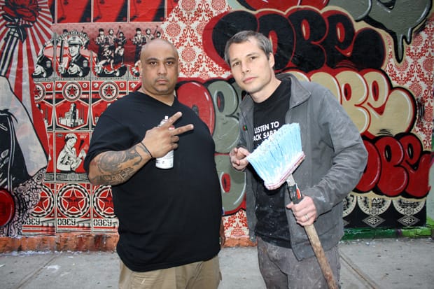 COPE2 x Shepard Fairey Bronx Mural