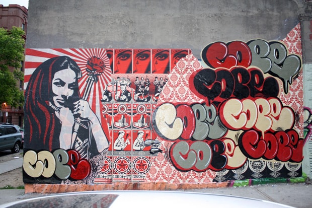 COPE2 x Shepard Fairey Bronx Mural