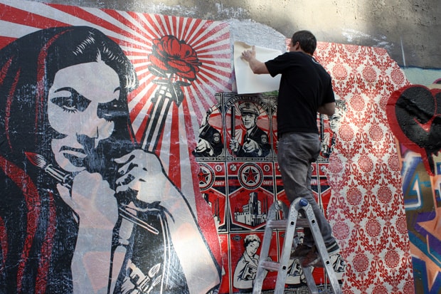 COPE2 x Shepard Fairey Bronx Mural