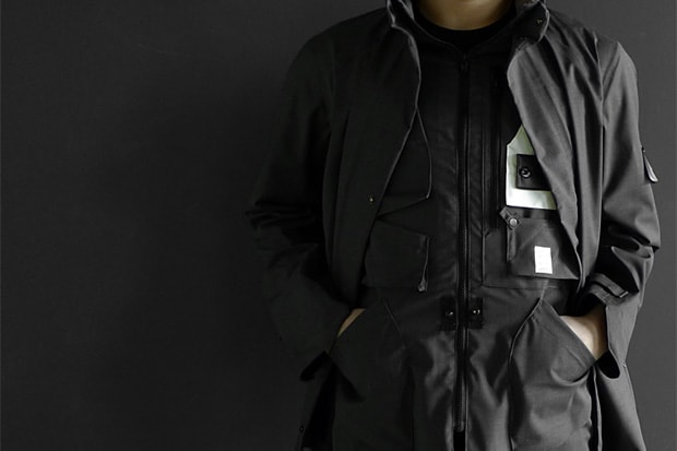 Stone Island Shadow Weatherproof Wool Stealth Jacket