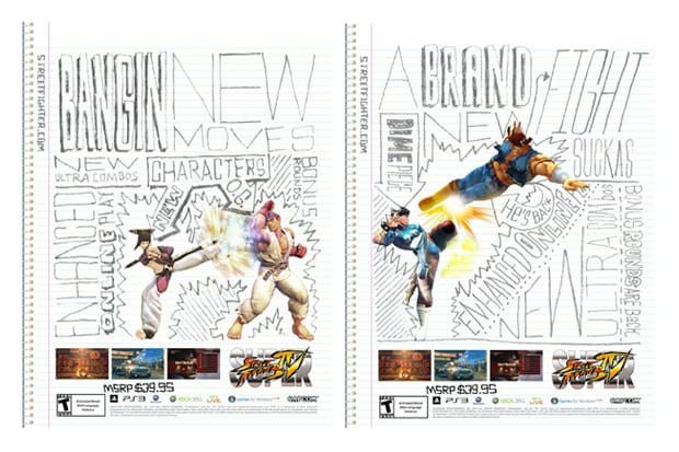 Super Street Fighter IV Artist Series Posters