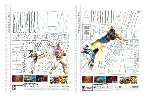 Super Street Fighter IV Artist Series Posters