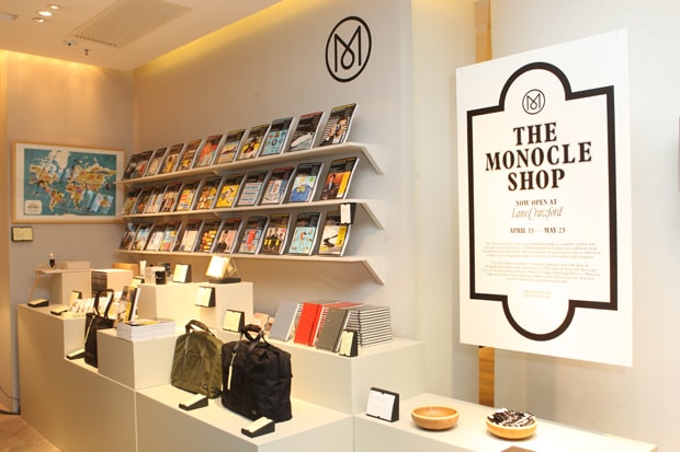 The Monocle Seasonal Shop at Lane Crawford Hong Kong