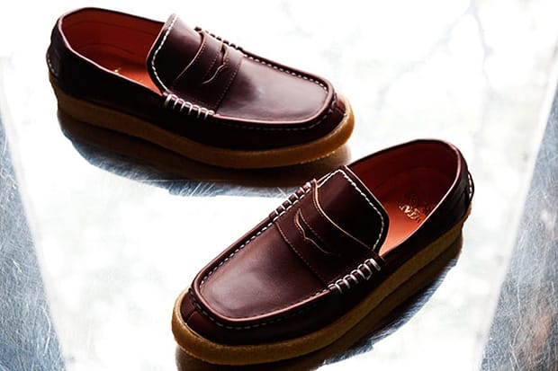 WTAPS Leather Crepe Loafers