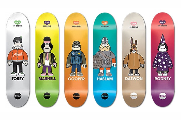 Amos Toys x Almost Skateboards