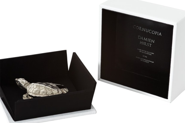 Damien Hirst Silver Turtle
