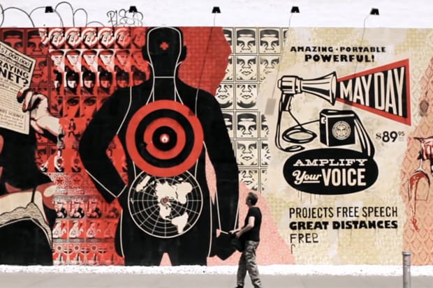 May Day with Shepard Fairey