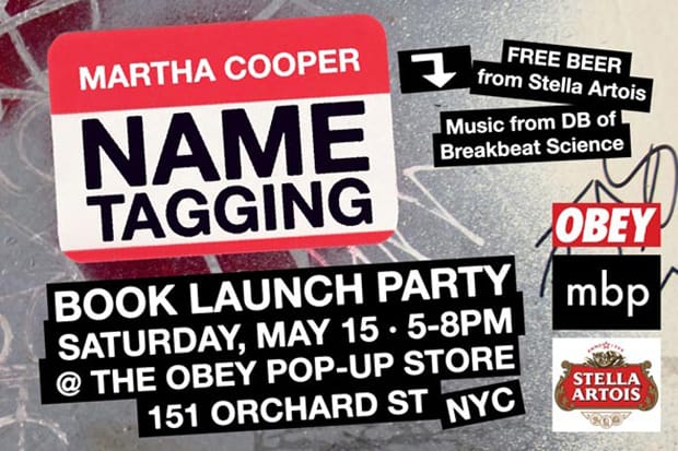 Name Tagging by Martha Cooper Book Launch Party
