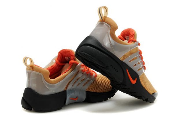 nike air presto orange black