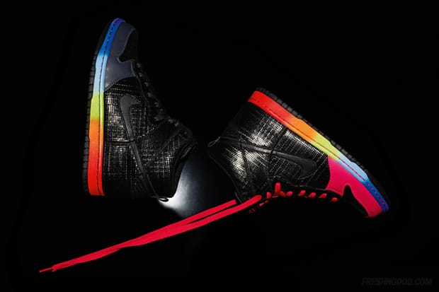 Nike Sportswear "Rainbow Pack" Dunk Hi Premium