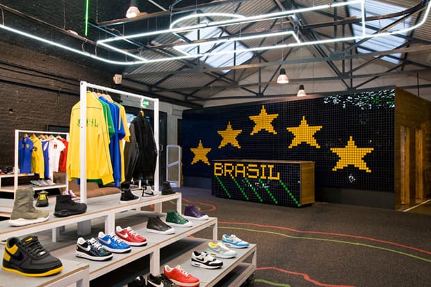 Nike Stadiums 1948 London Installation by the WilsonBrothers