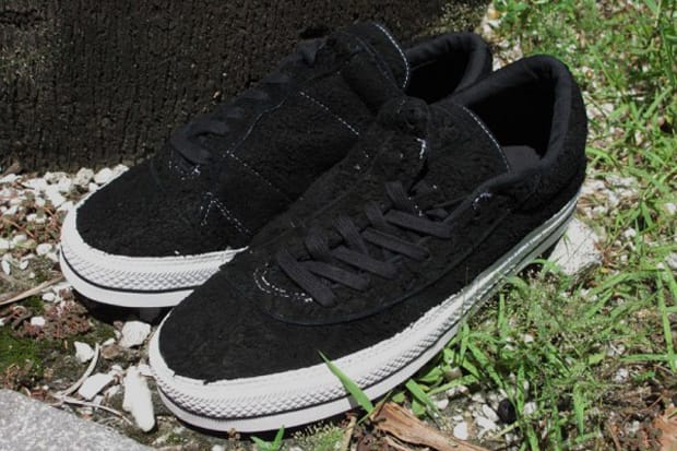 Number (N)ine for Converse Black Asymmetrical One Star