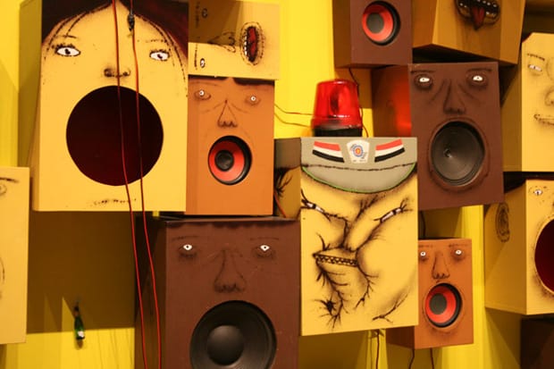 Os Gemeos "Pra quem mora lá, o céu é lá" Exhibition Recap