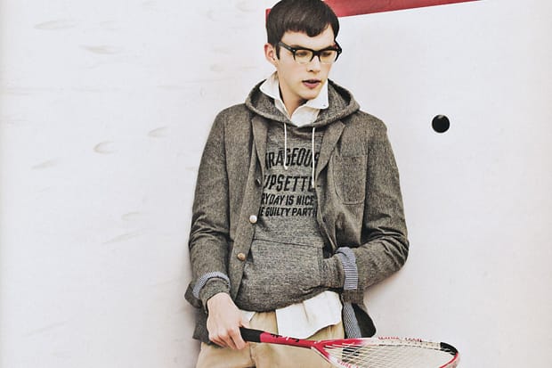 POPEYE 2010 Spring/Summer “Parka and Glasses” Editorial