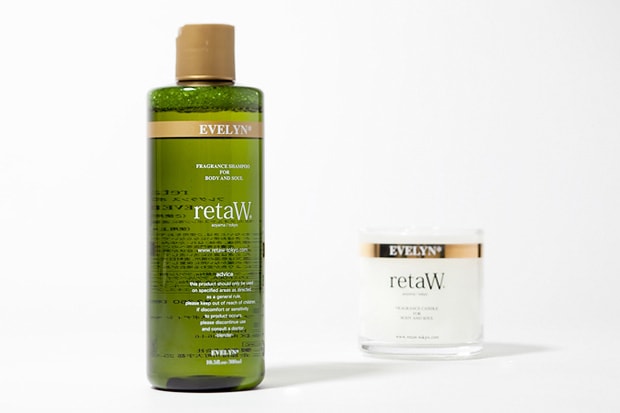 retaW Evelyn Candle and Body Shampoo
