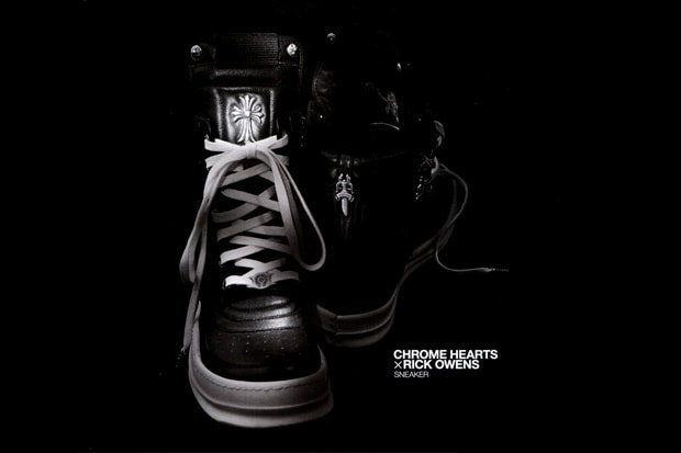 Chrome Hearts x Rick Owens Sneaker Preview