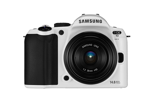 Samsung NX10: Limited Edition "White" Digital Camera