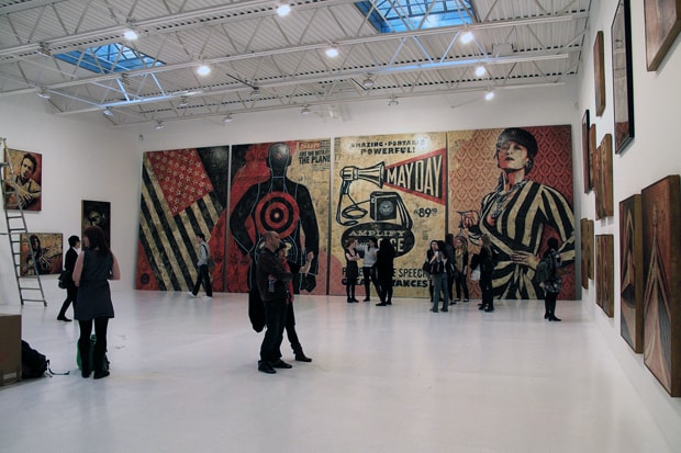 Shepard Fairey "May Day" Exhibition Recap