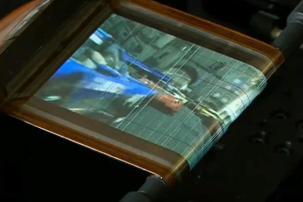 Sony Rollable OLED Screen