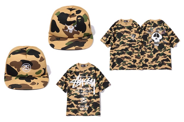 Stussy x BAPE Collection Summer 2010