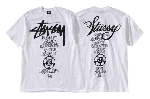 Stussy 2010 World Cup Tees