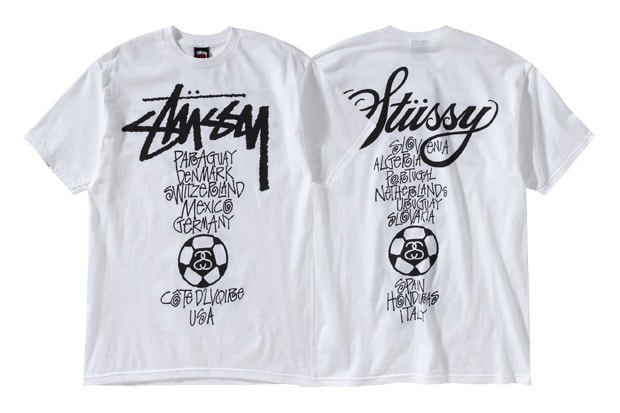 Stussy 2010 World Cup Tees | Hypebeast