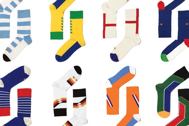 Wong Wong x Happy Socks "World Cup 2010" Collection