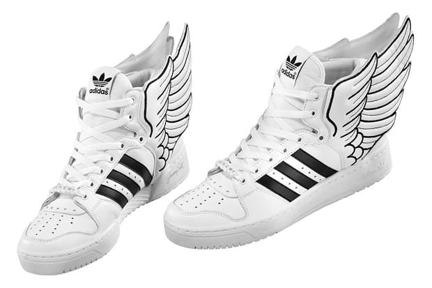 adidas jeremy scott wings white