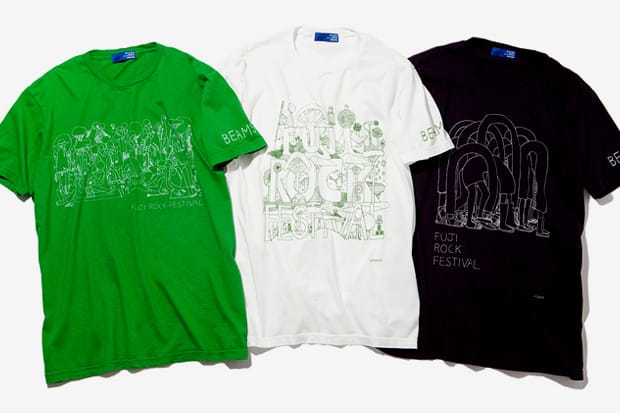Beams Fuji Rock Festival 2010 Tees