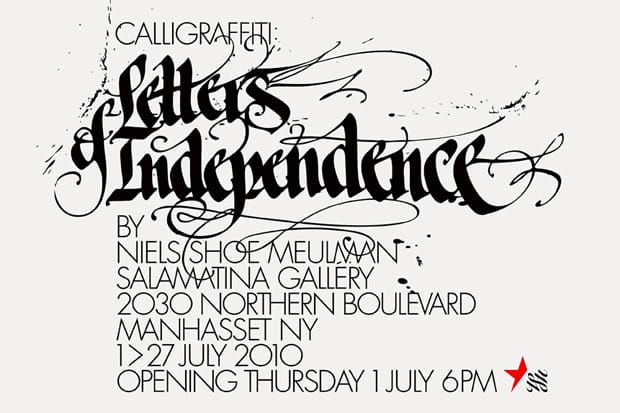 Calligraffiti: Letters of Independence