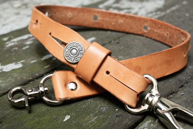 Flat Head for Wild Child Leather Wallet Chain