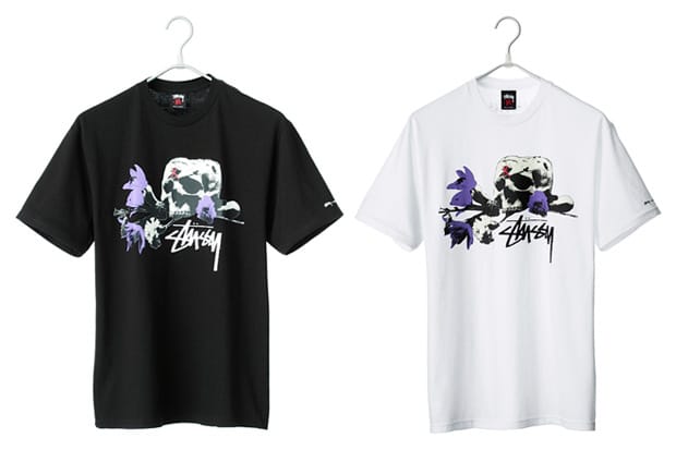 JAM HOME MADE x Stussy "Skull & Rose" T-Shirt