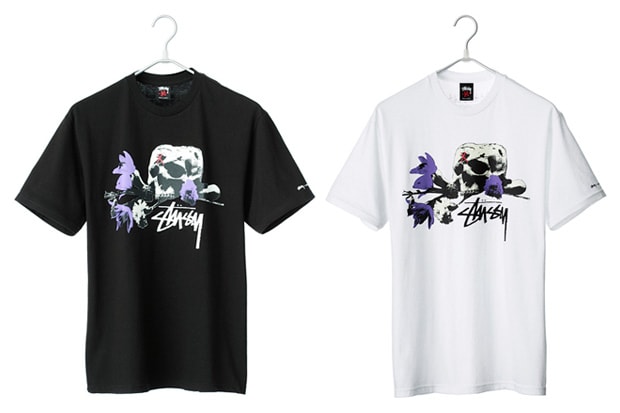 JAM HOME MADE x Stussy "Skull & Rose" T-Shirt