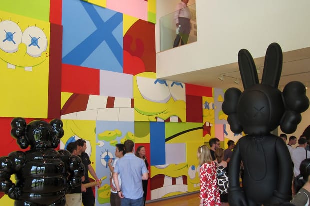 KAWS at The Aldrich Contemporary Art Museum Exhibition