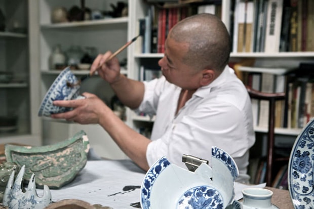 Lacoste Porcelain Polo Shirt by Li Xiaofeng