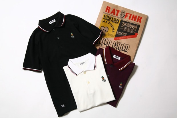 nano universe x Rat Fink Polo Shirts