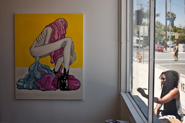 Noah Butkus “Slippery People” Exhibition Recap