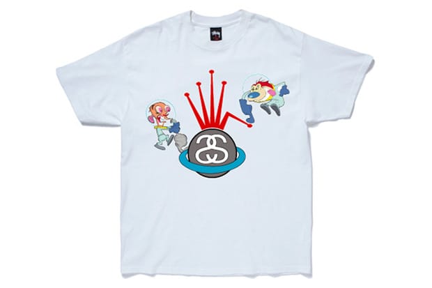 Stussy x Ren & Stimpy Tee
