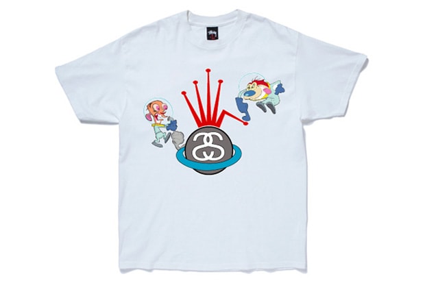 Stussy x Ren & Stimpy Tee