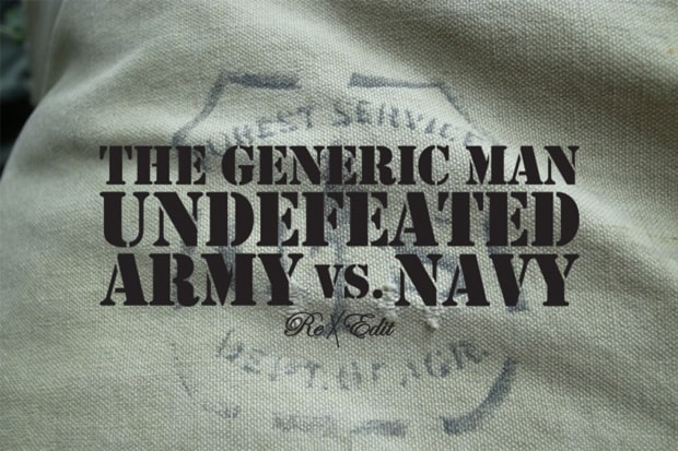 UNDFTD x The Generic Man Army vs. Navy Collection