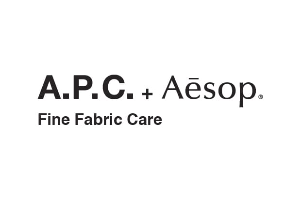 A.P.C. x Aesop Fine Fabric Care