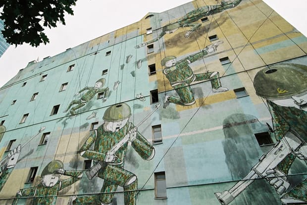 Blu: Artwork in Warsaw