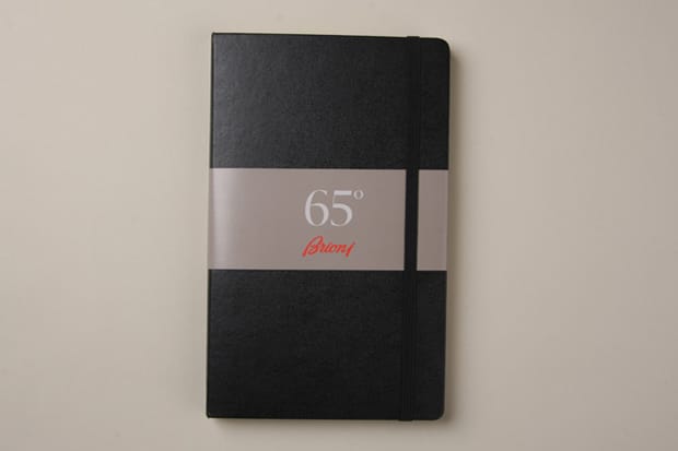 Brioni Moleskine Notebooks by Carlo Stanga