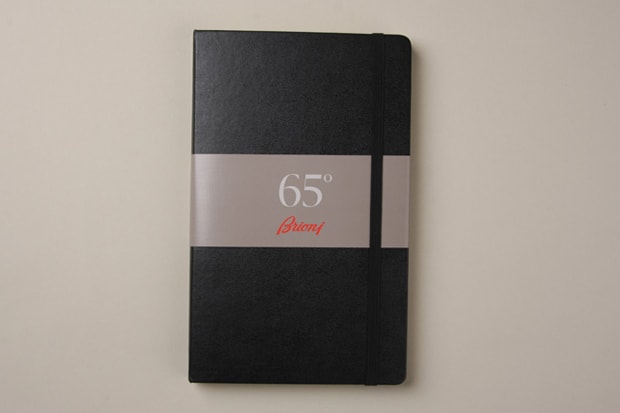 Brioni Moleskine Notebooks by Carlo Stanga