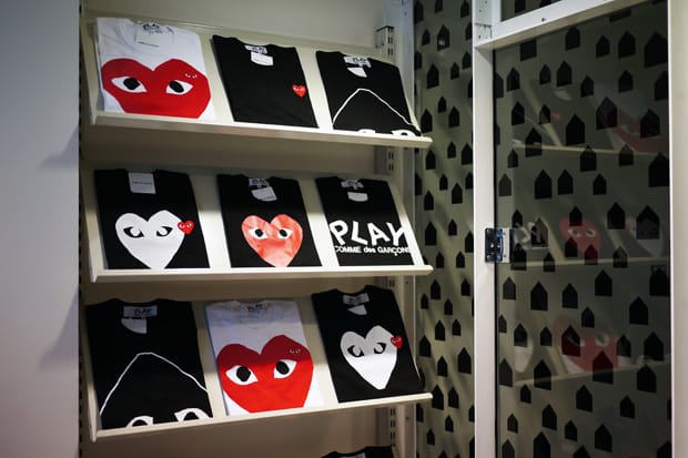 COMME des GARCONS PLAY x EXI.T Capsule Collection